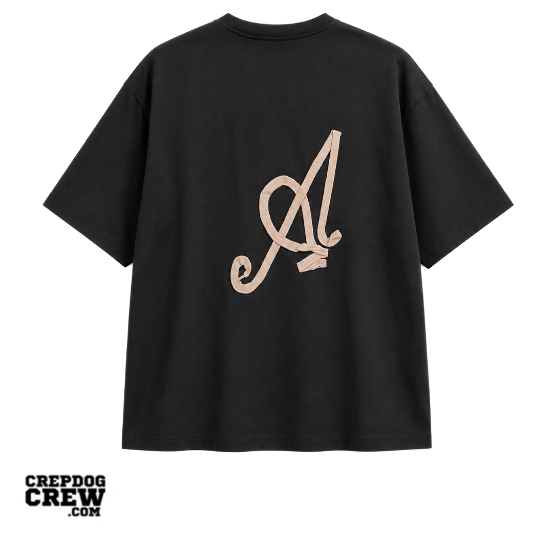 AXEL ARIGATO BLK LACE TEE BLACK