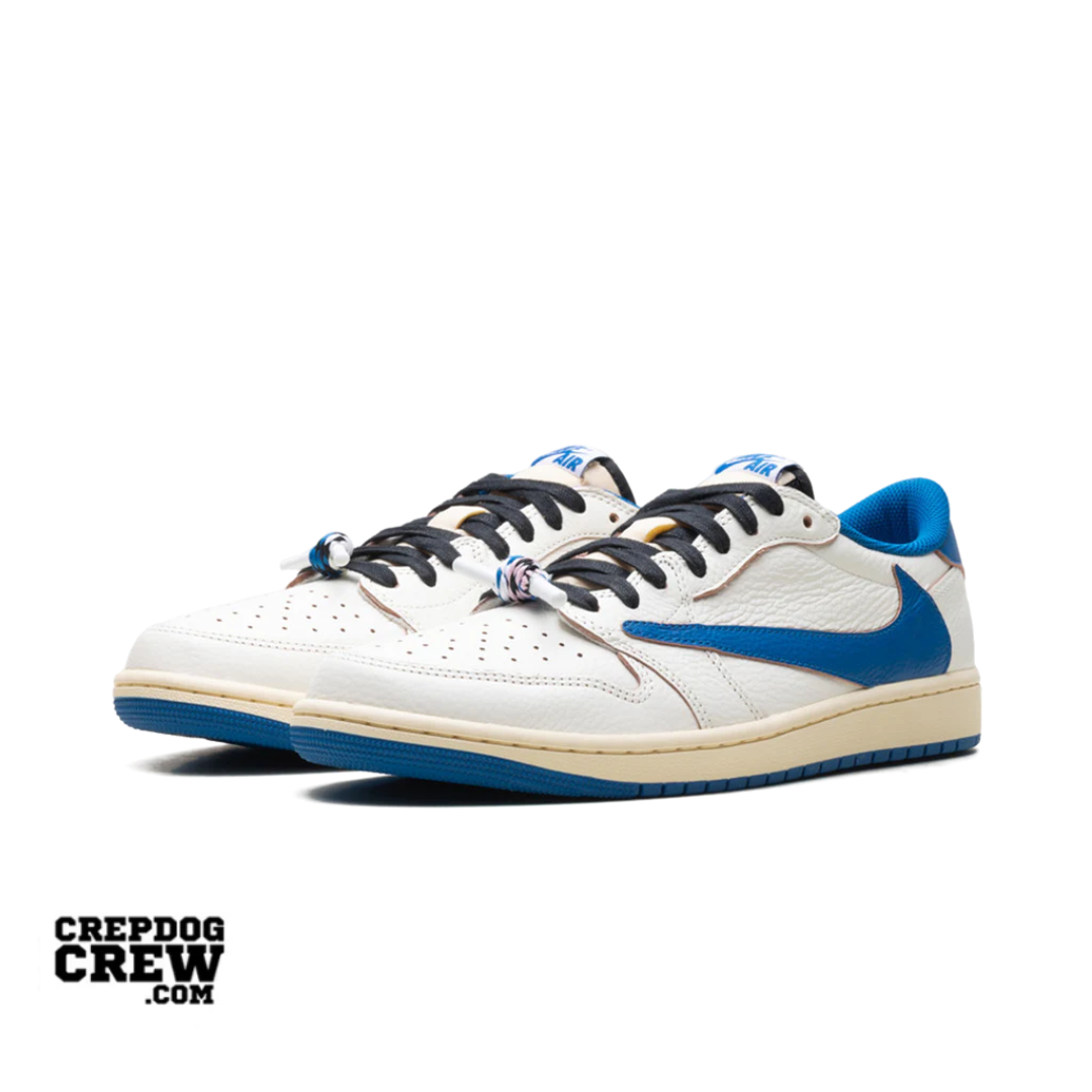 travis scott military blue low