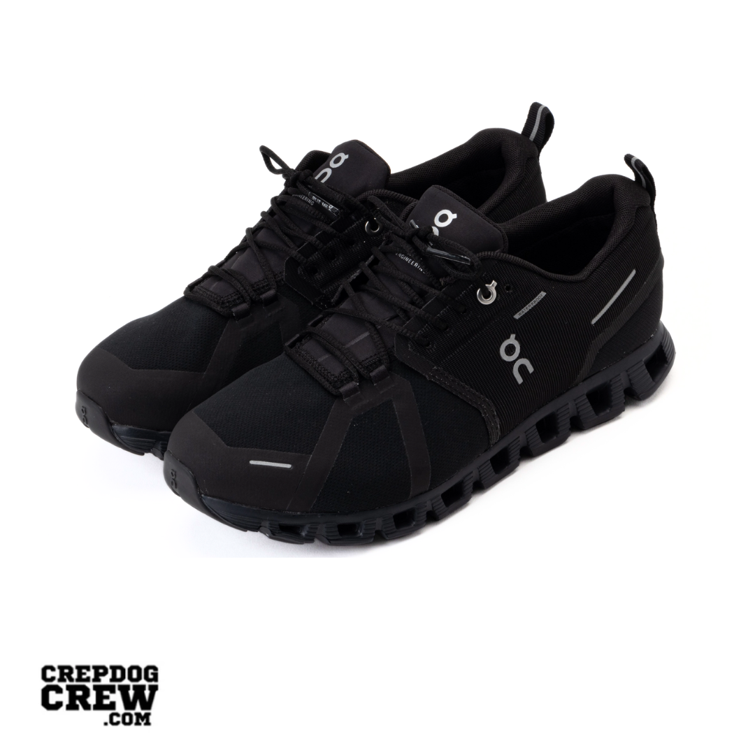 On Running Cloud 5 Waterproof All Black