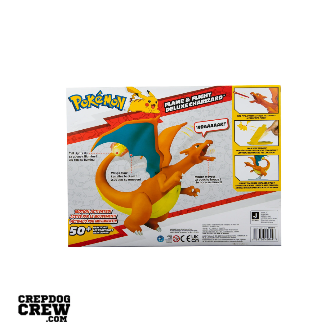 POKEMON DELUXE FEATURE CHARIZARD ACTION FIGURE