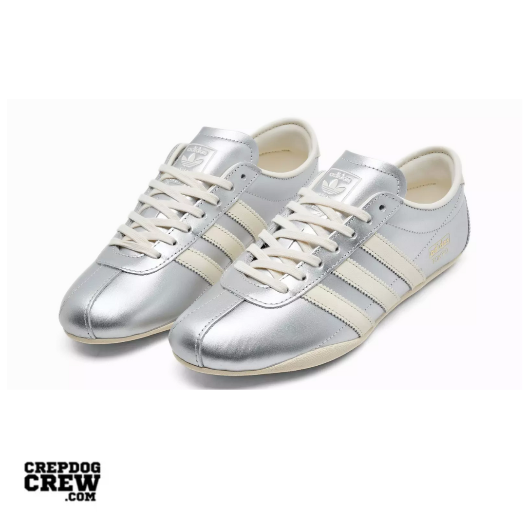 Adidas Tokyo Silver Metallic Cream White