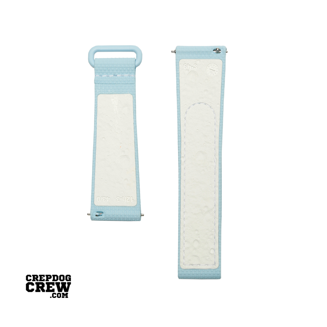 Swatch x Omega Bioceramic Moonswatch Light Blue White Straps