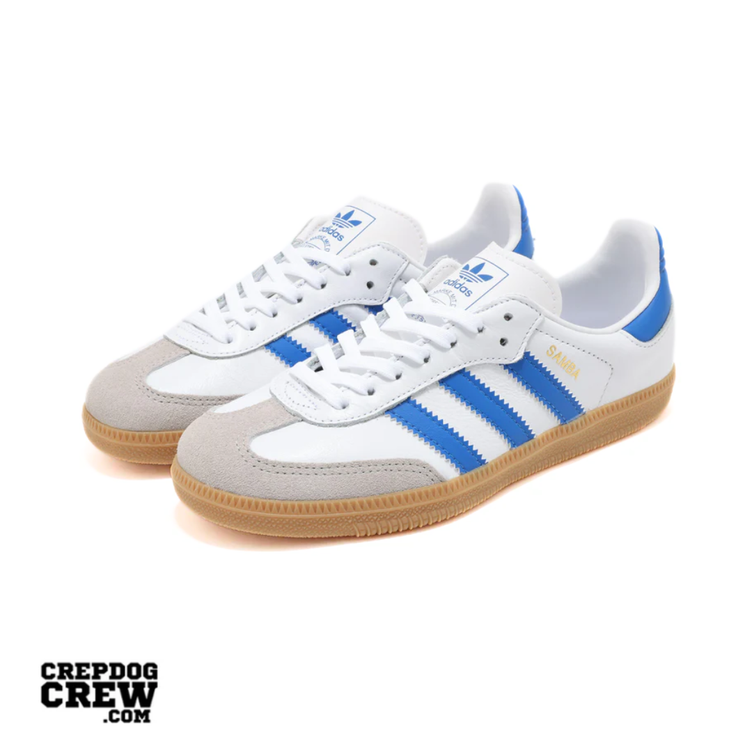 ADIDAS IND CR SAMBA CLOUD WHITE TRUE BLUE