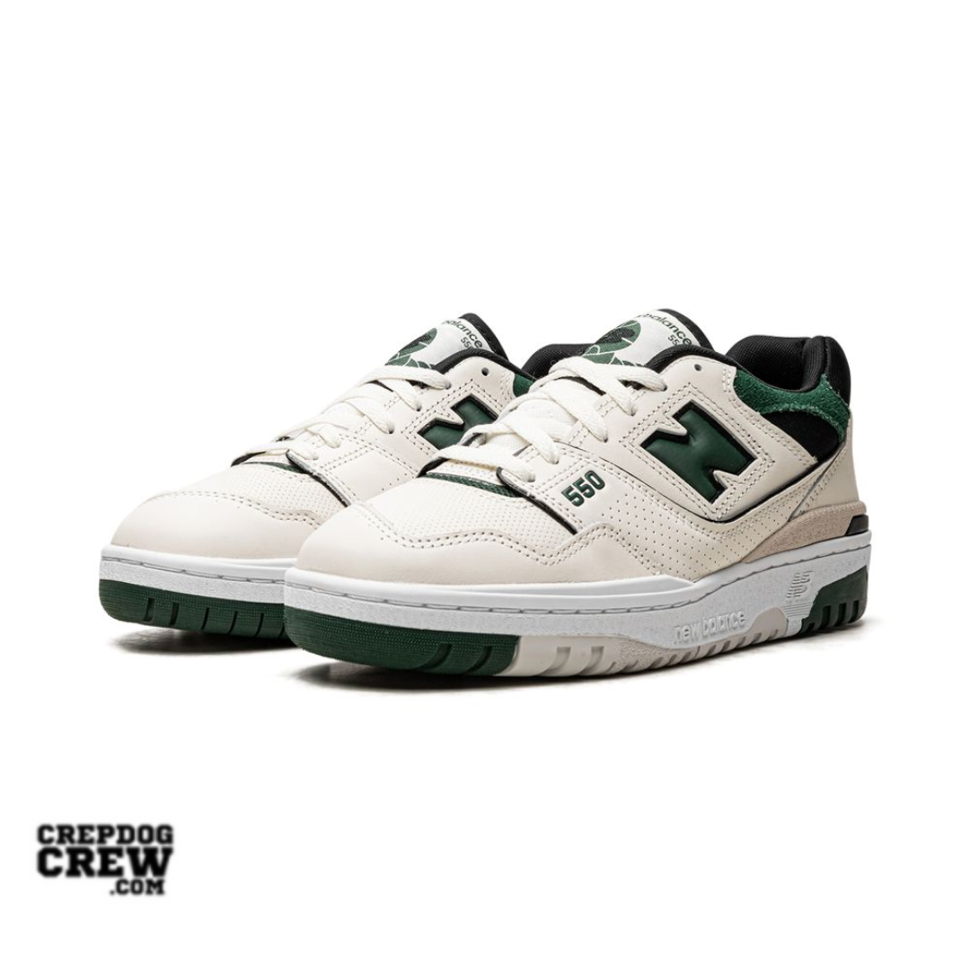 New Balance 550 Sea Salt Pine Green