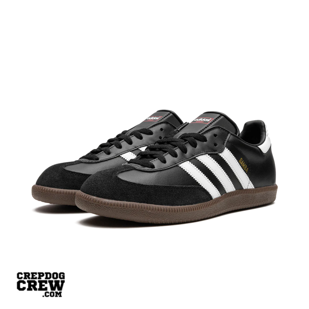 adidas Samba Leather Black White