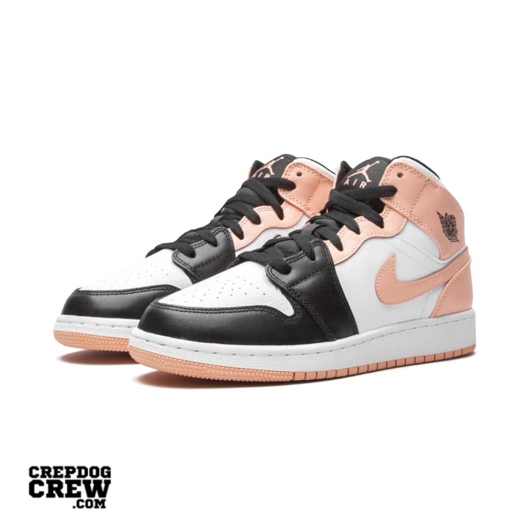 Title Jordan 1 Mid Arctic Orange Black Toe (GS)