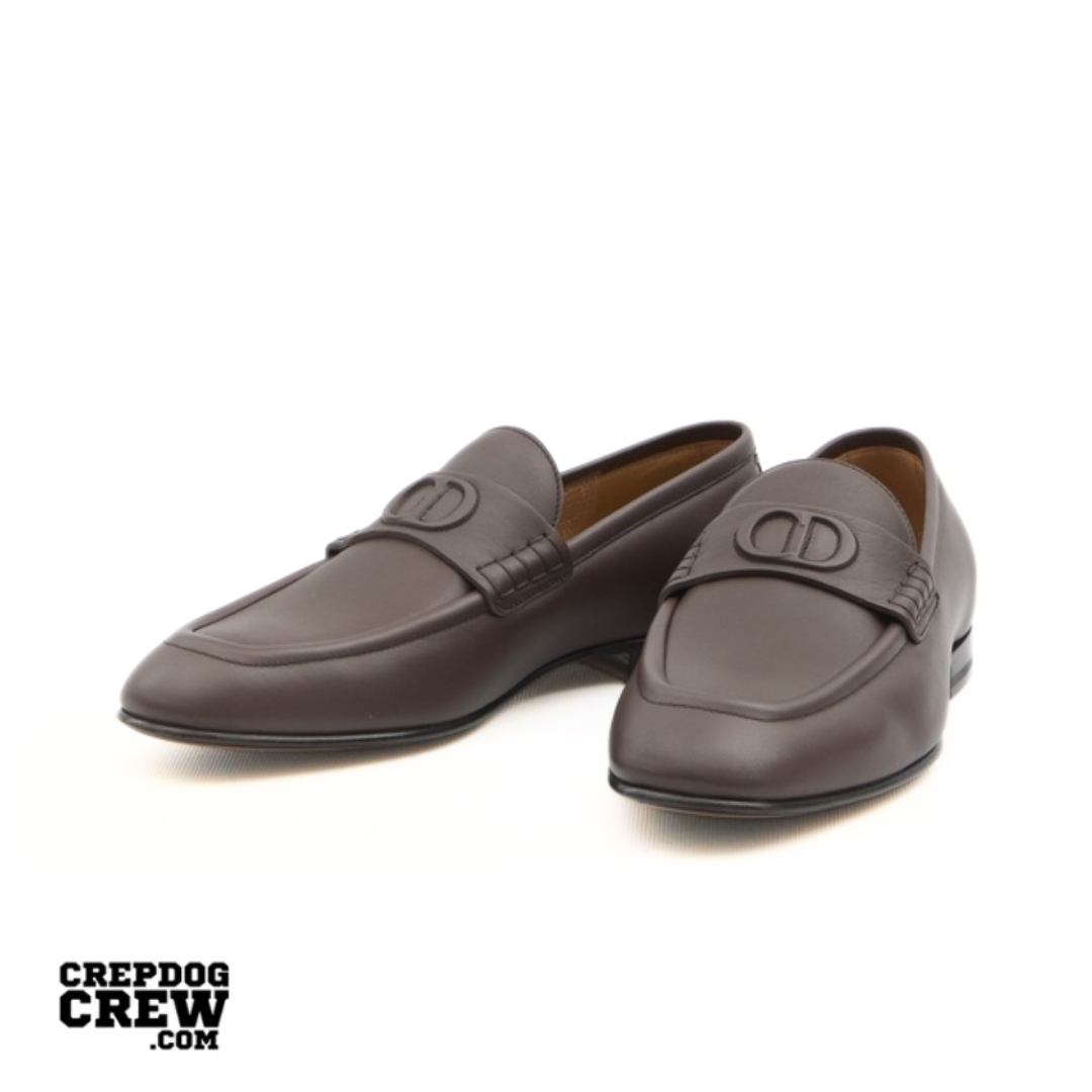 DIOR TIMELESS FLEX LOAFER DARK BROWN