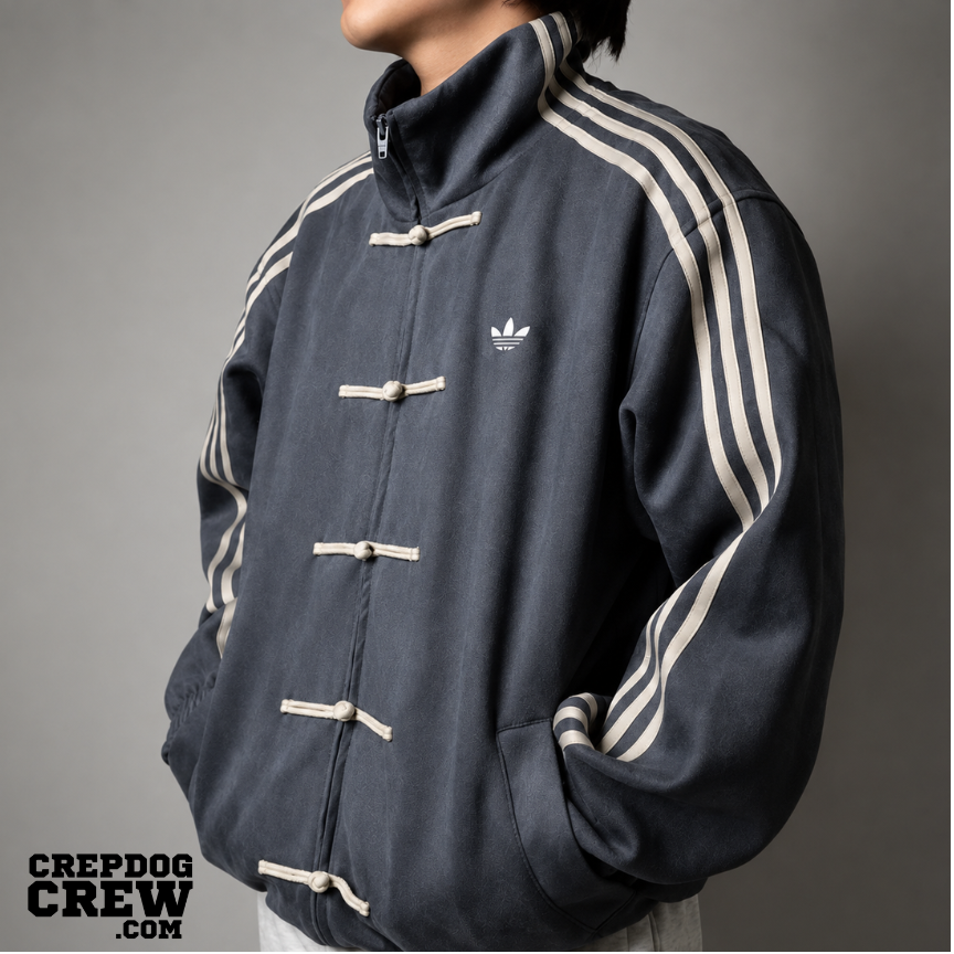 ADIDAS ORIGINALS CTT Chinese Track Top Casual Jacket Dark Grey