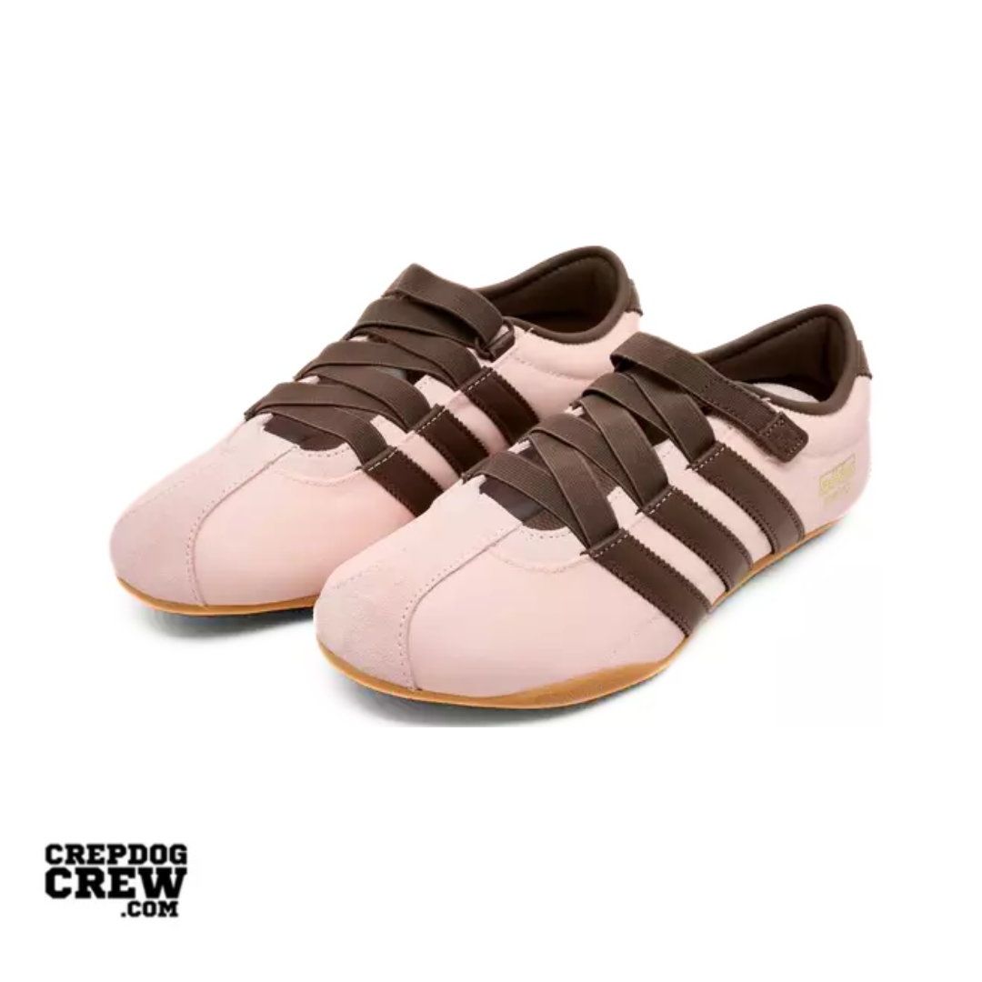 adidas Tokyo mary jane Sandy Pink Earth Strata Gold Metallic