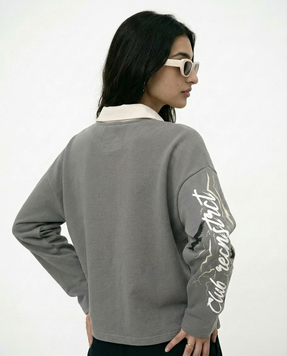 Dustborn sweatshirt - Steel grey