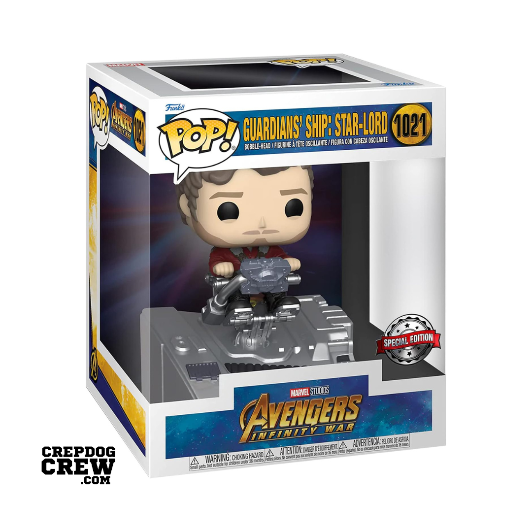 Funko Pop! MARVEL: Star-Lord Deluxe Special Edition #1021