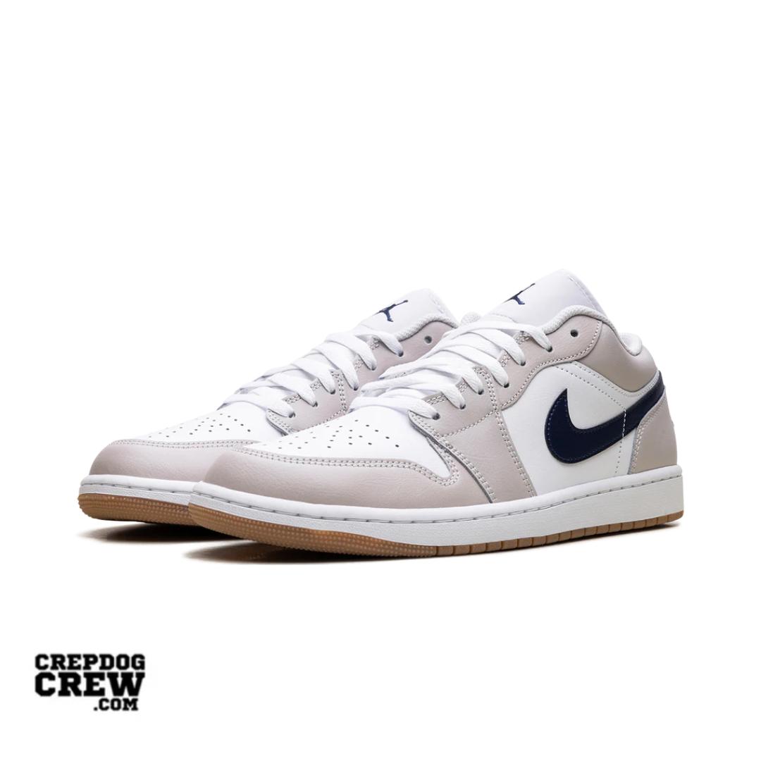 Jordan 1 Low Midnight Navy Neutral Grey