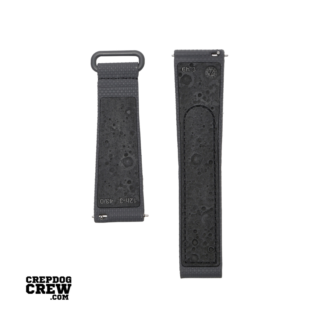 Swatch x Omega Bioceramic Moonswatch Dark Grey Black Straps