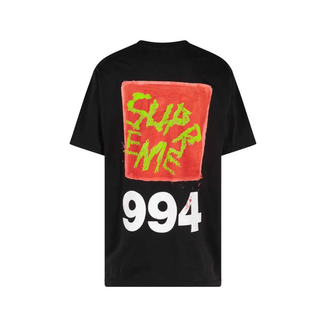 Supreme Paint Tee Black