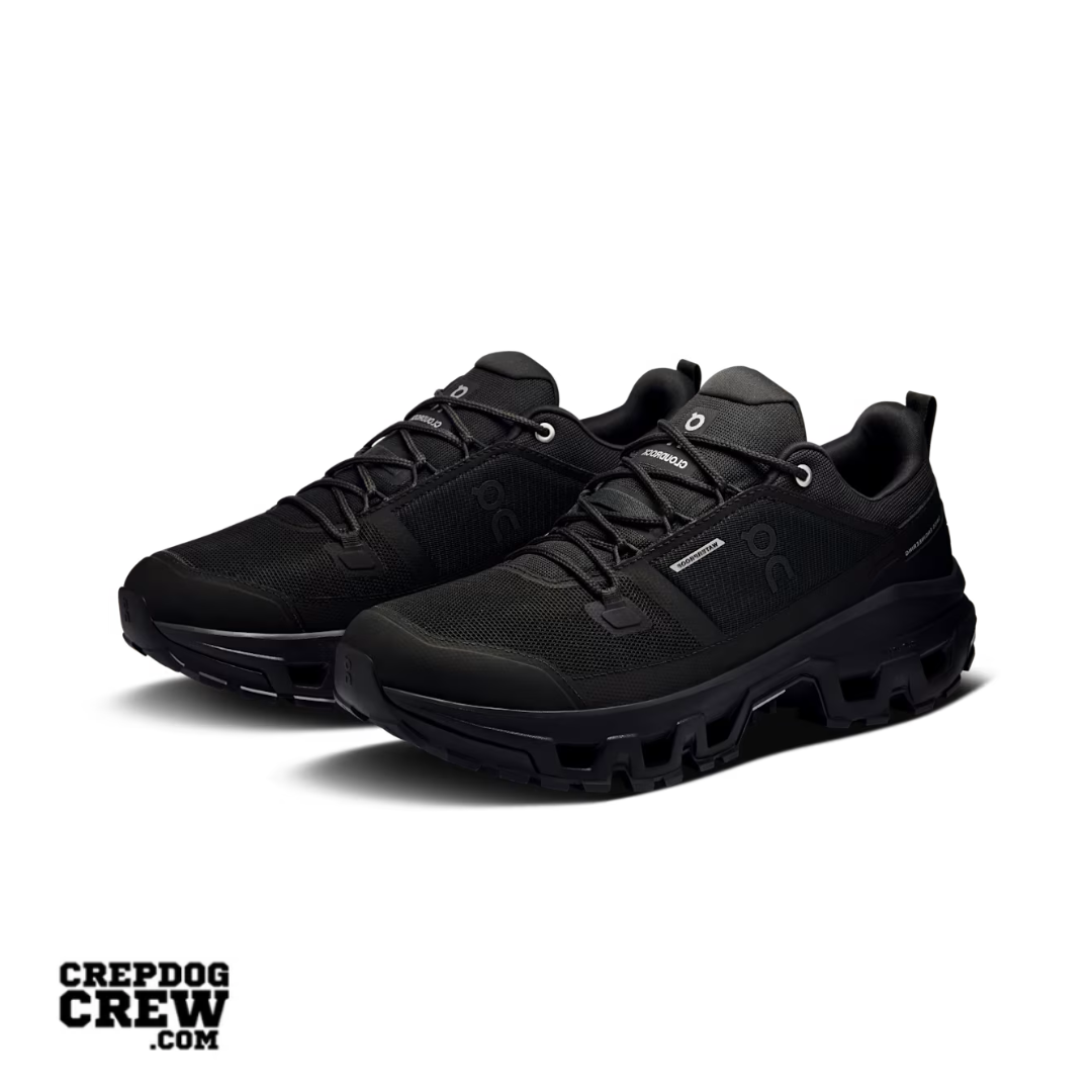 On Running Cloudrock Low Waterproof All Black (W)