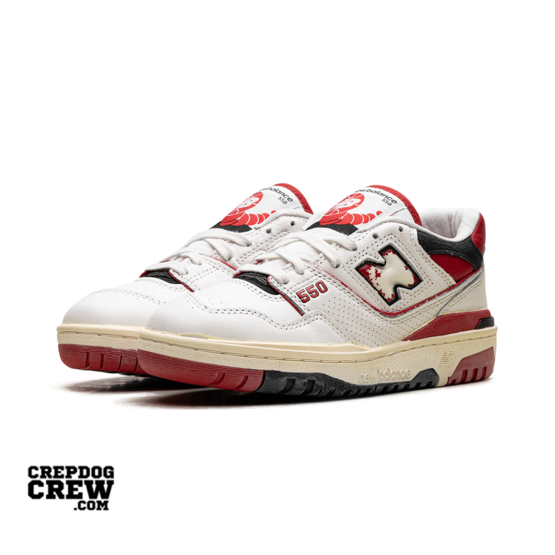 New Balance 550 Vintage Pack Team Red
