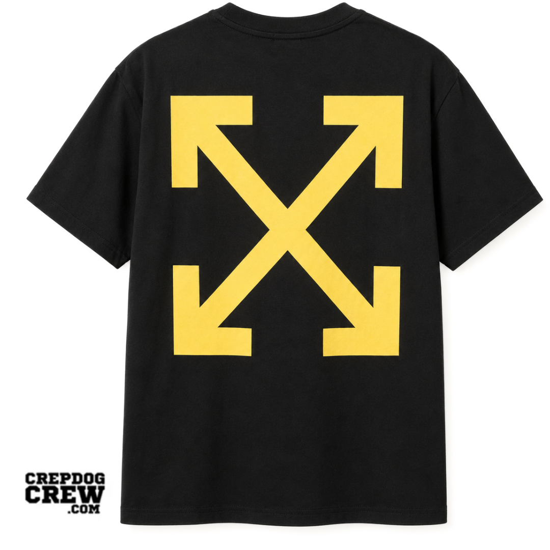 OFF WHITE OW EAGLE ARROW TEE BLACK