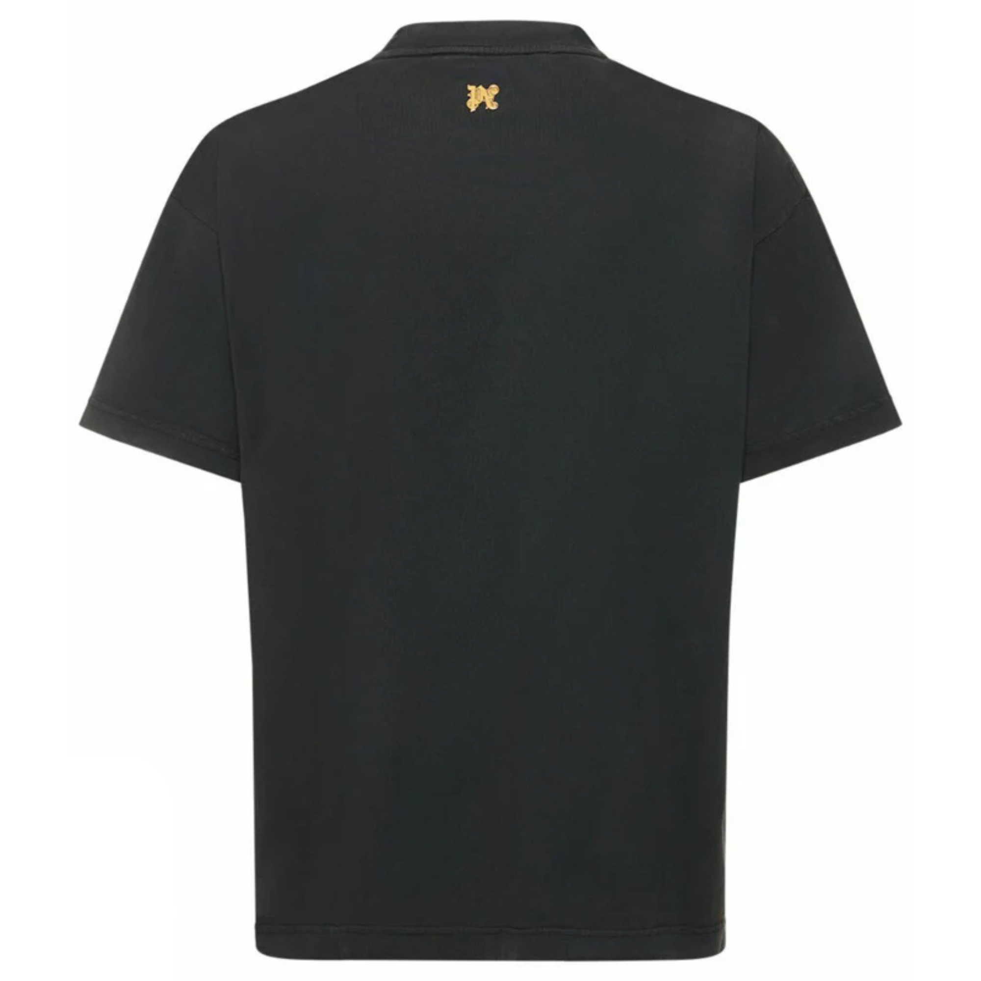 PALM ANGELS - Burning Monogram Cotton T-shirt