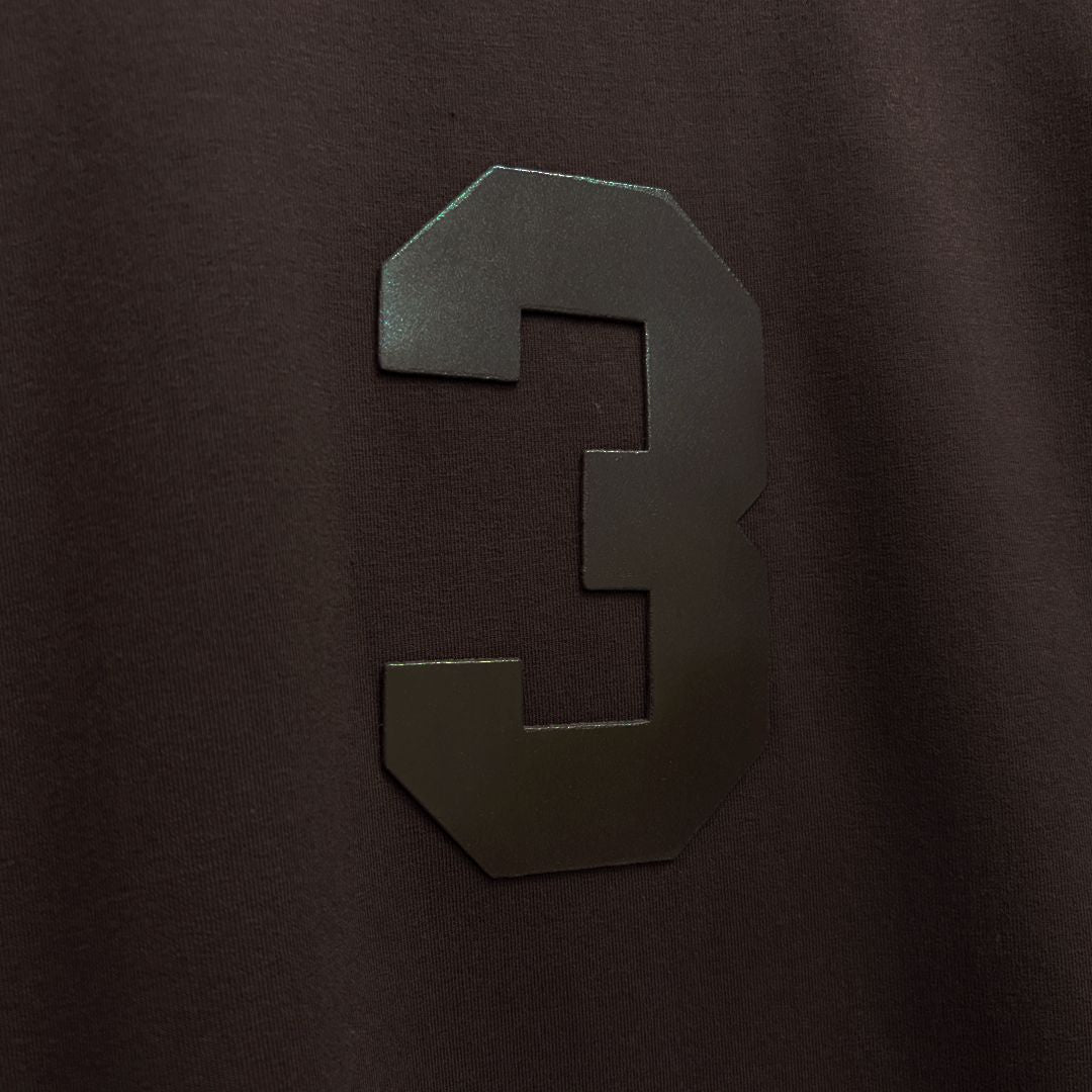 3 T-shirt in Brown [Unisex]