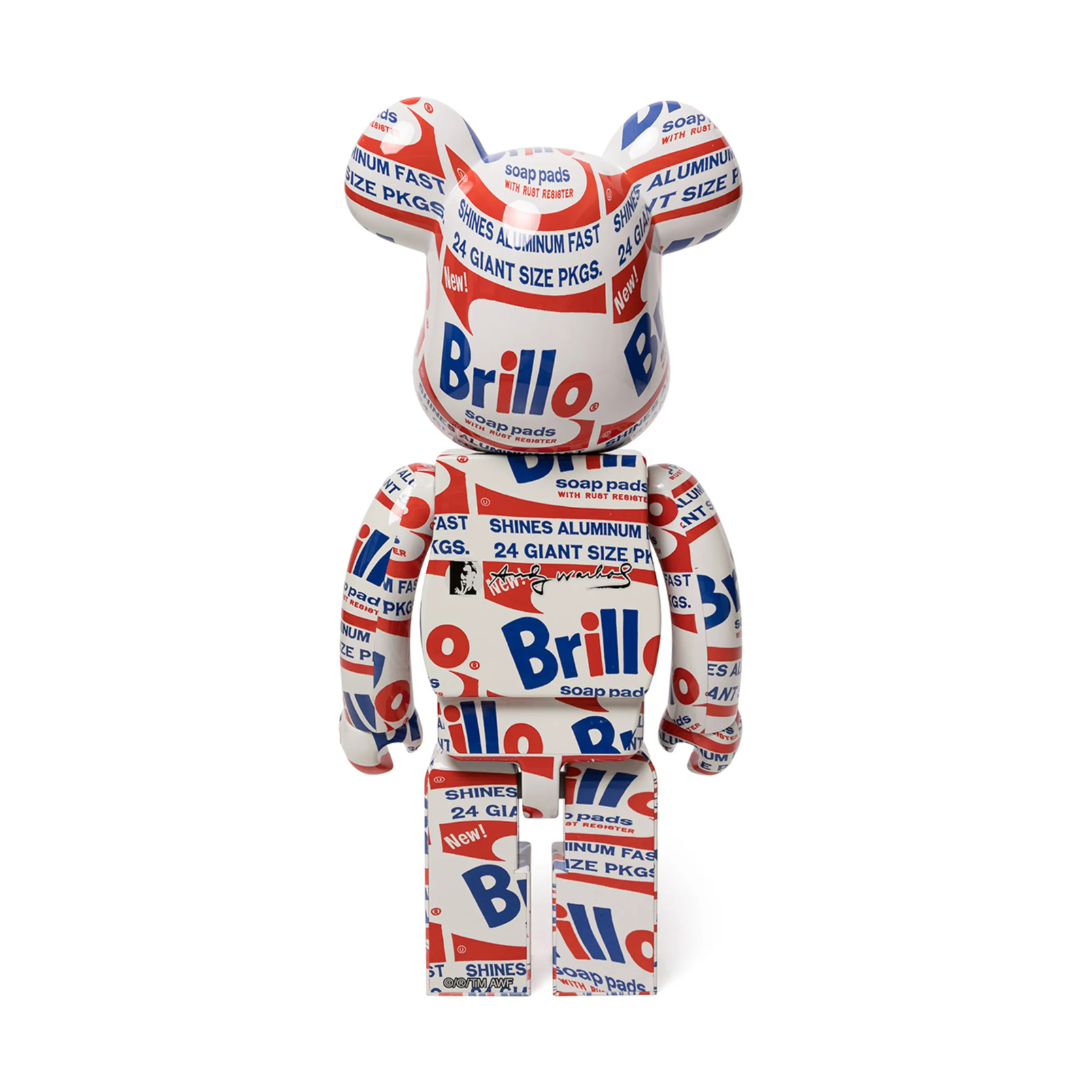 Bearbrick ANDY WARHOL "Brillo" 1000%