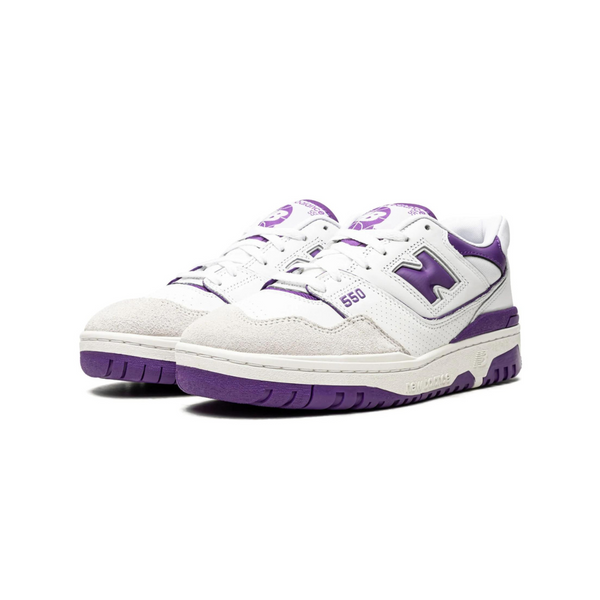 New Balance 550 White Purple|nb550