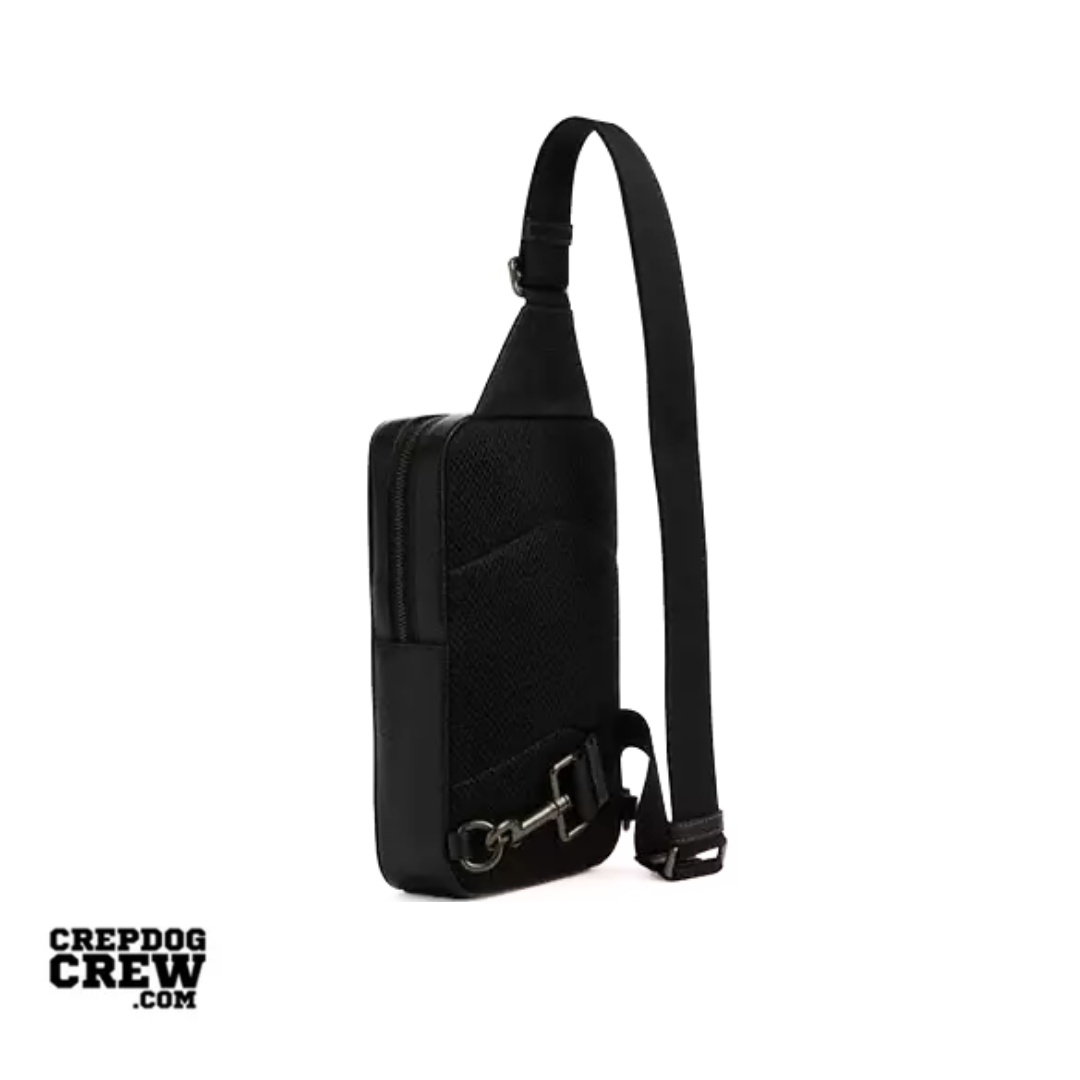 Coach Sullivan Pack In Signature Canvas Gunmetal Charcoal Black