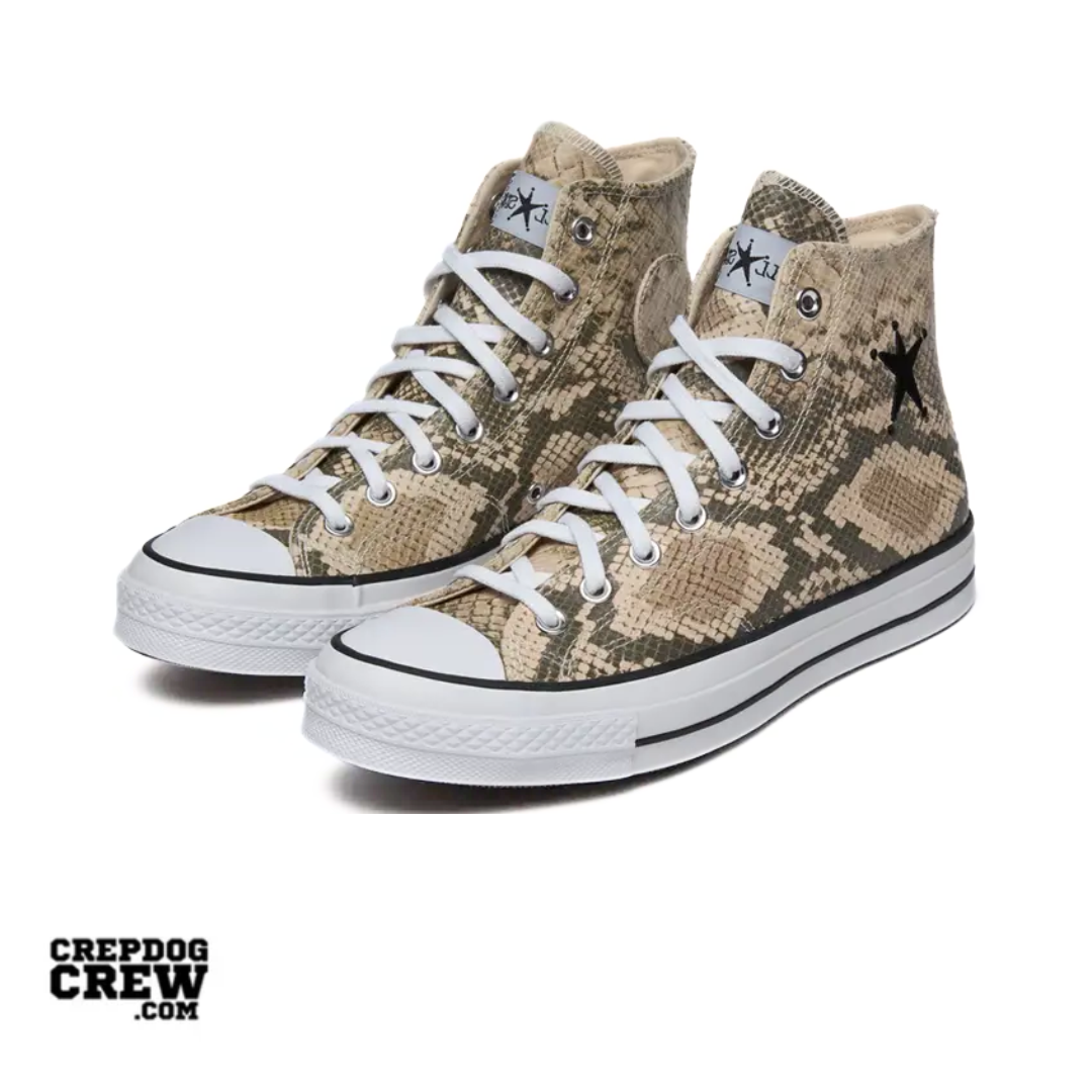Converse Chuck Taylor All Star 70 Hi Stussy Snakeskin