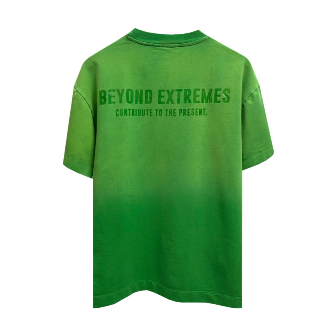 Kantha Basic T-shirt in Green [Unisex]