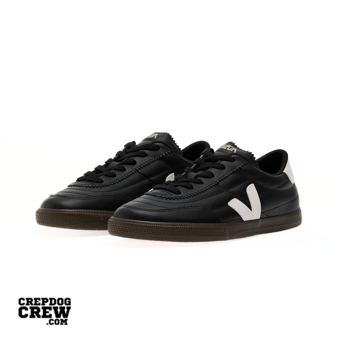 VEJA Panenka O.T. Leather Black White