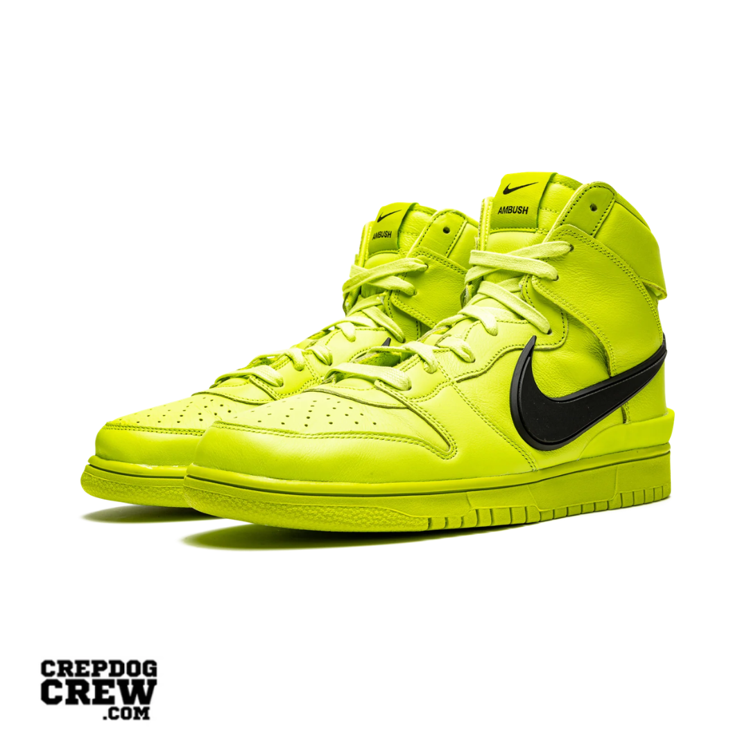 Nike Dunk High AMBUSH Flash Lime