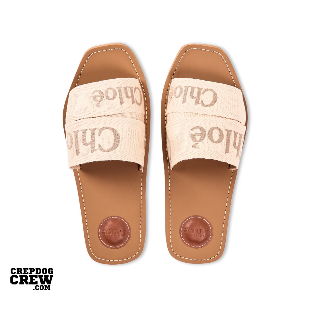 CHLOE WOODY MULE BLUSHY BEIGE