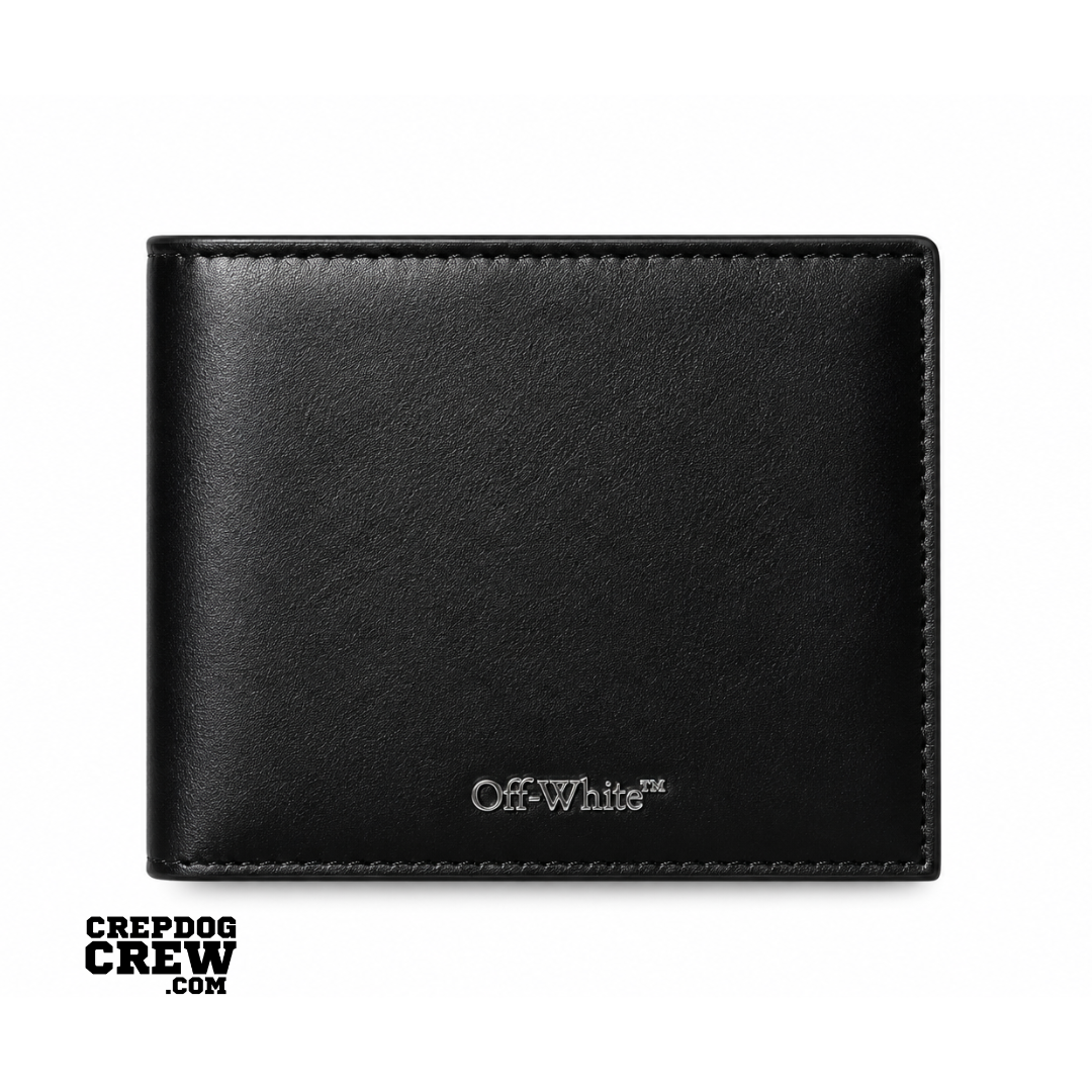 OFF WHITE JITNEY QUOTEY BIFOLD WALLET BLACK