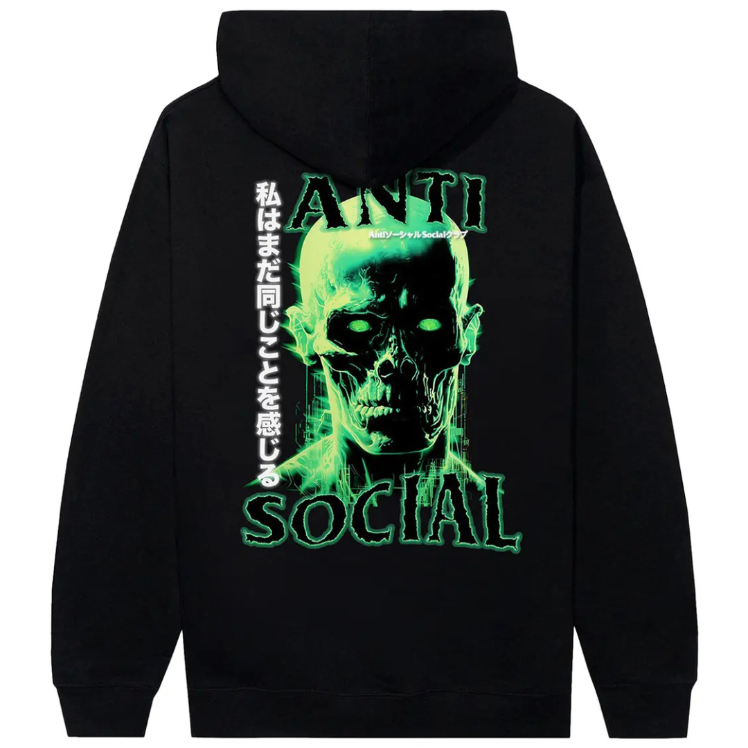 ASSC CANNIBAL HOODIE BLACK