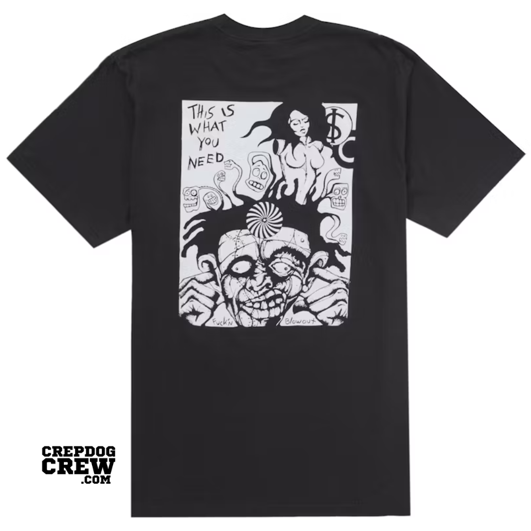Supreme Fuckin Blowout Tee Black