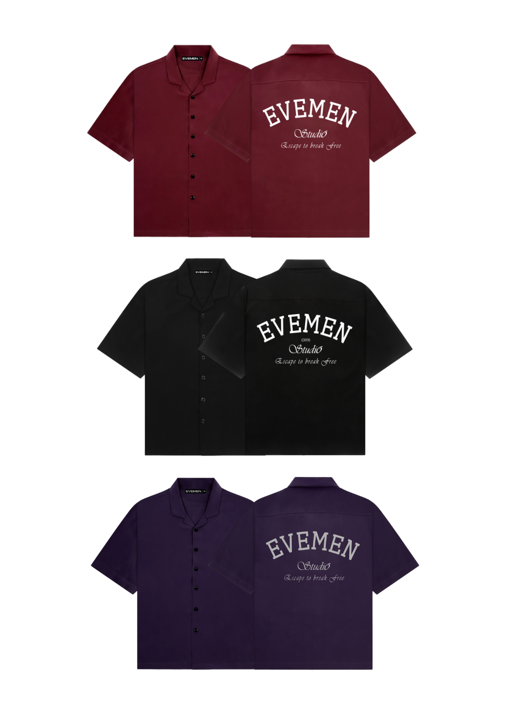 BOWLING SHIRT SET 2 - PACK OF 3