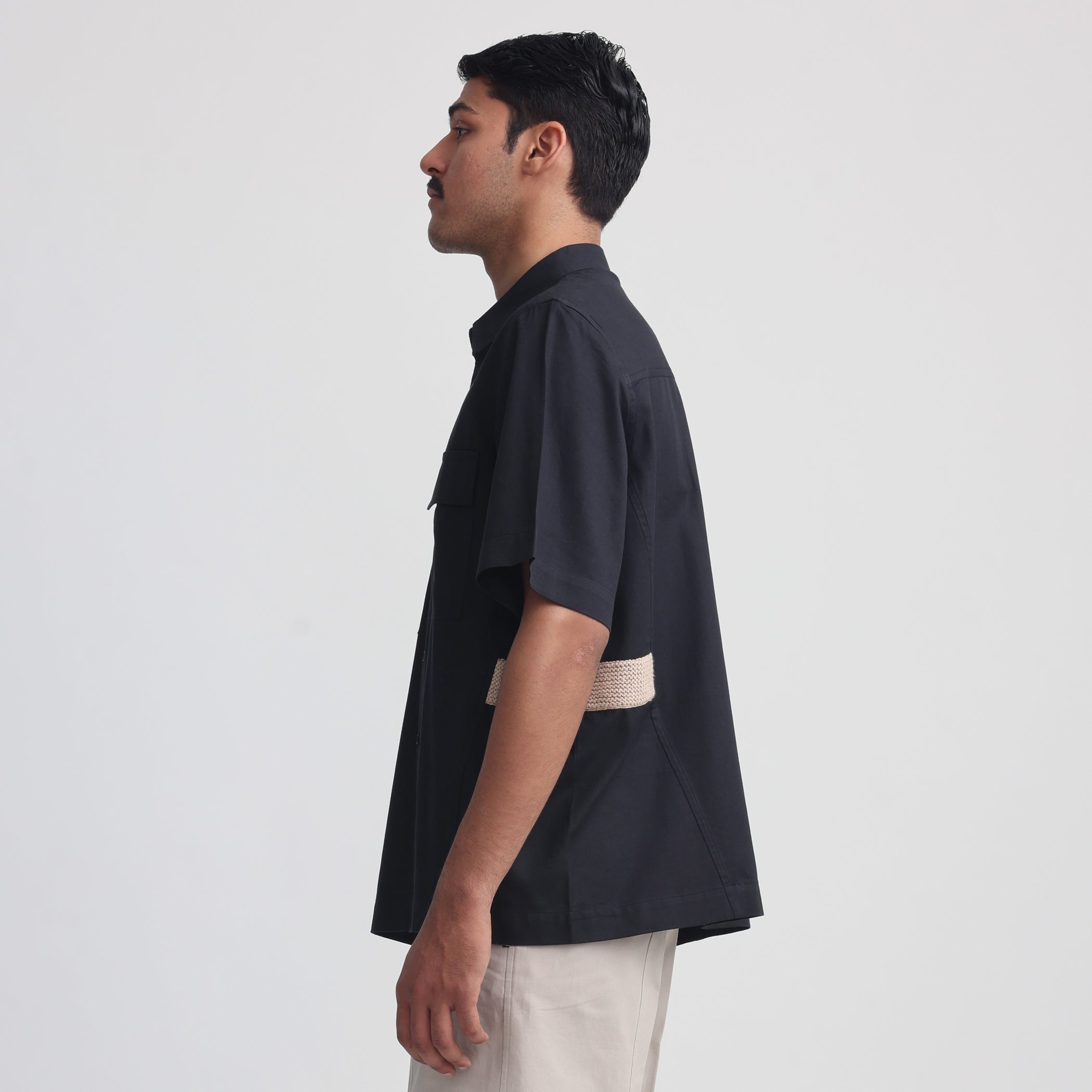 Applet Uniform Shirt- Black