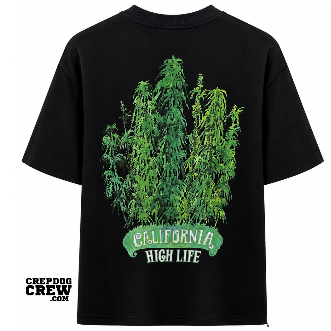 AMIRI LEAF Tee BLACK