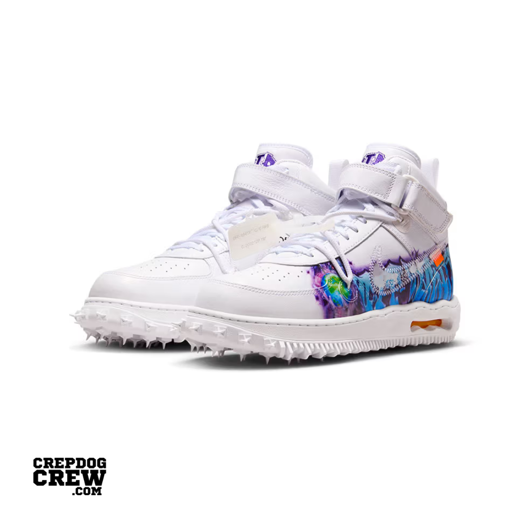 Nike Air Force Mid Off-White Graffiti White - Main Image