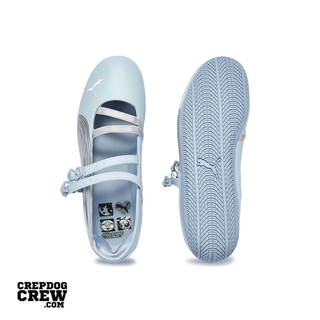 Puma Speedcat Ballet The Powerpuff Girls Silver Blue Wash (W)