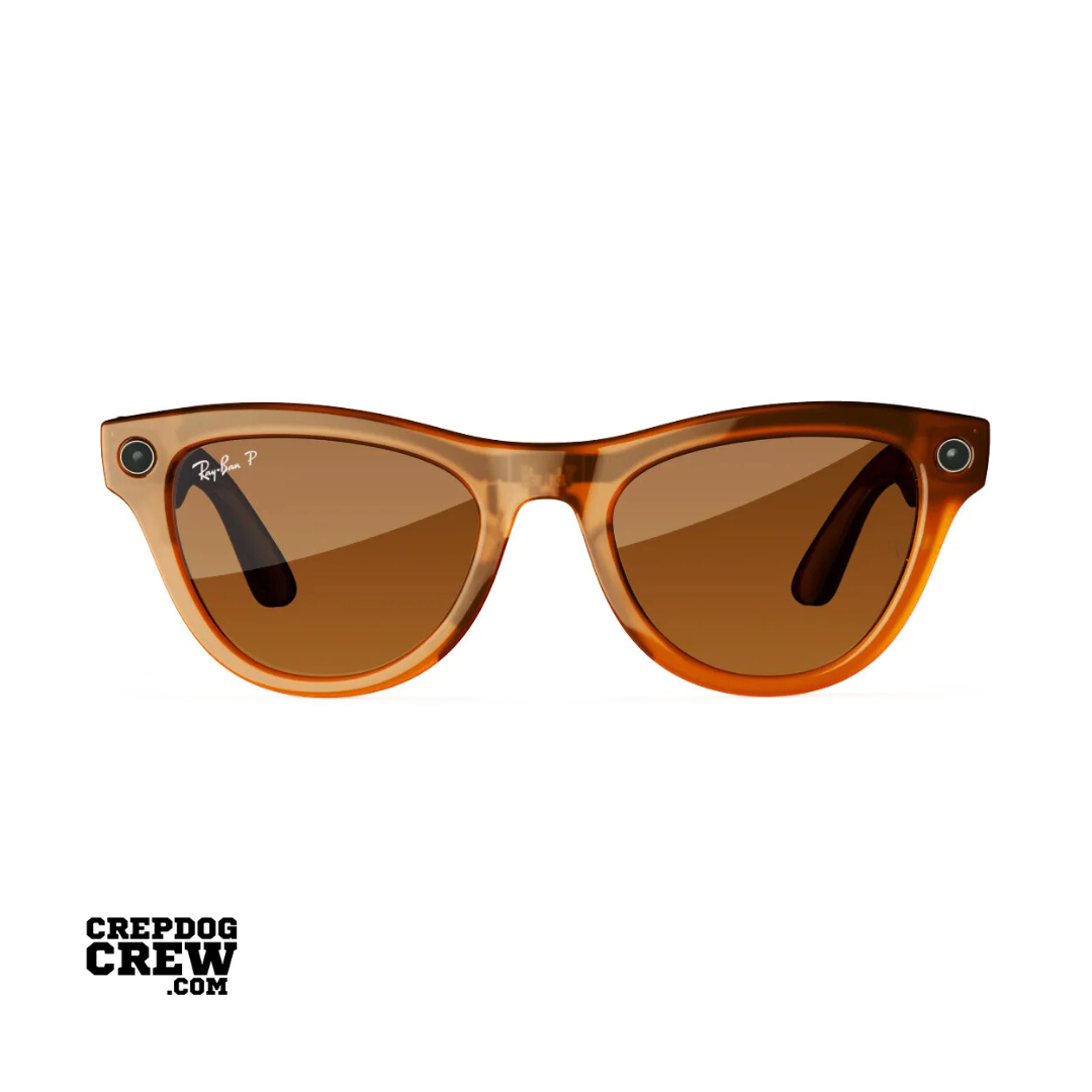 Ray-Ban Meta Skyler Shiny Caramel ( Brown )