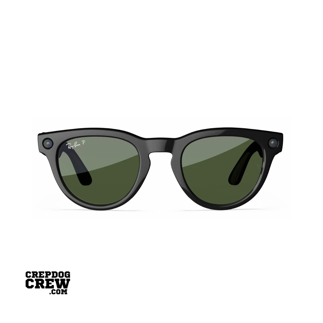 Ray-Ban Meta Headliner Shiny Black Green