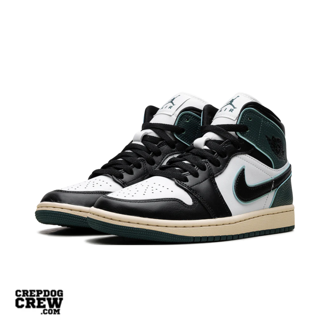 Oxidized Green Air Jordan Mid Black And Green Jordan Mid SE