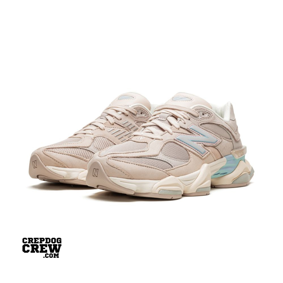 New Balance 9060 Ivory Cream Pink Sand