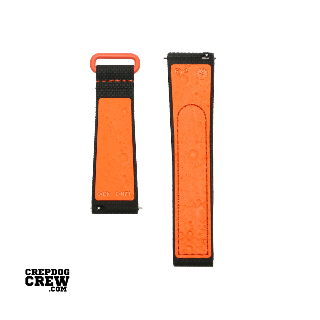 Swatch x Omega Bioceramic Moonswatch Black Orange Straps