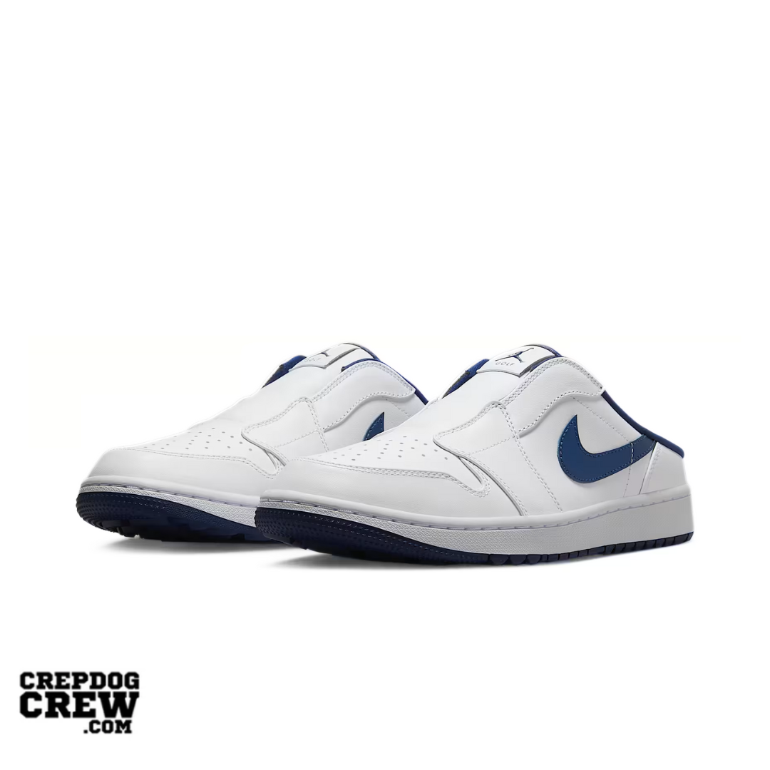 Jordan 1 Mule Golf White Midnight Navy