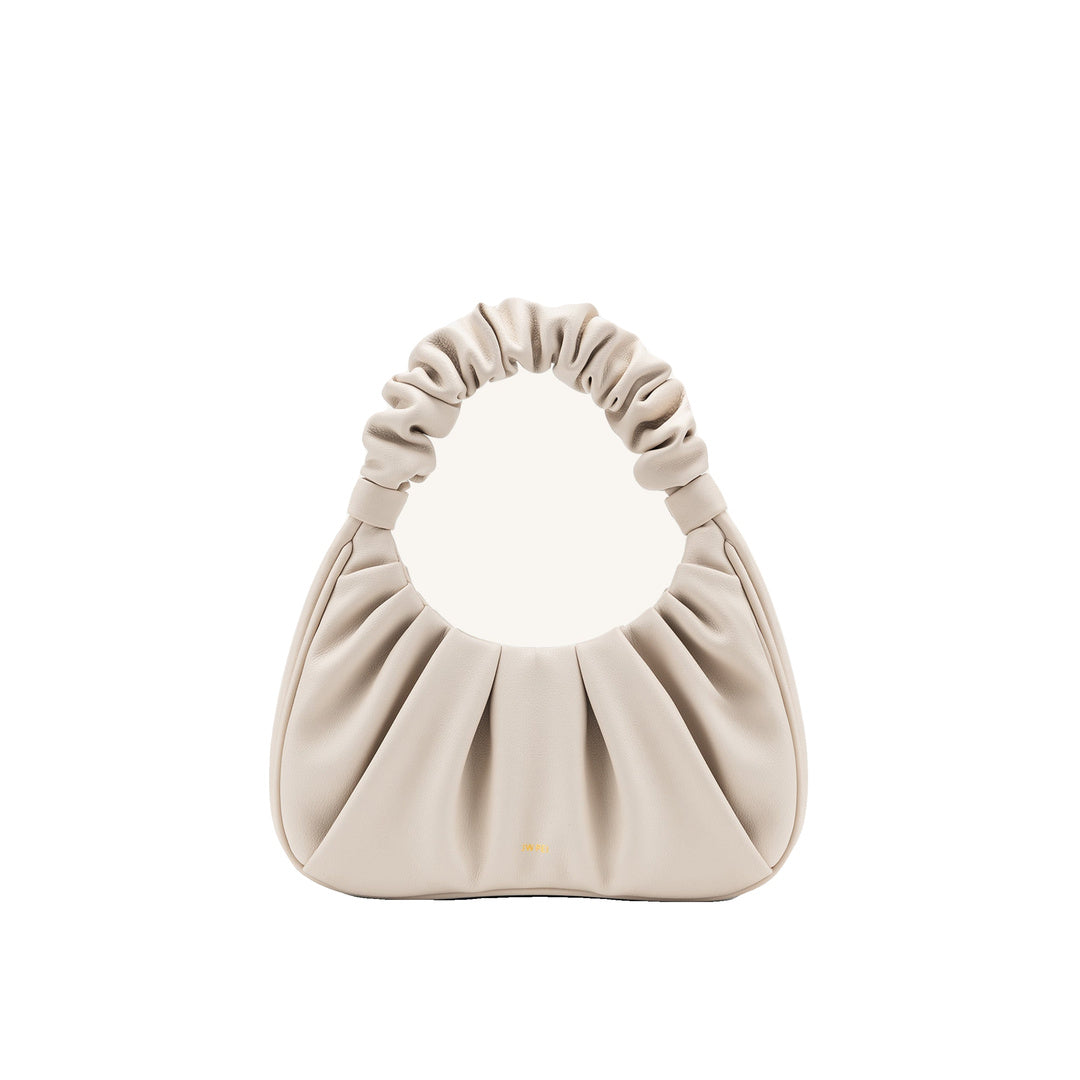 JW PEI Gabbi Ruched Hobo Handbag - Ivory