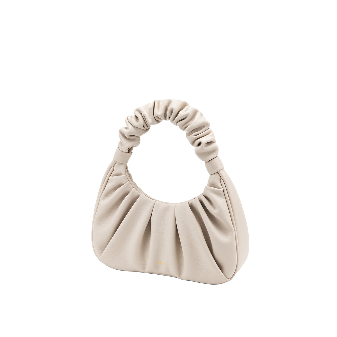 JW PEI Gabbi Ruched Hobo Handbag - Ivory