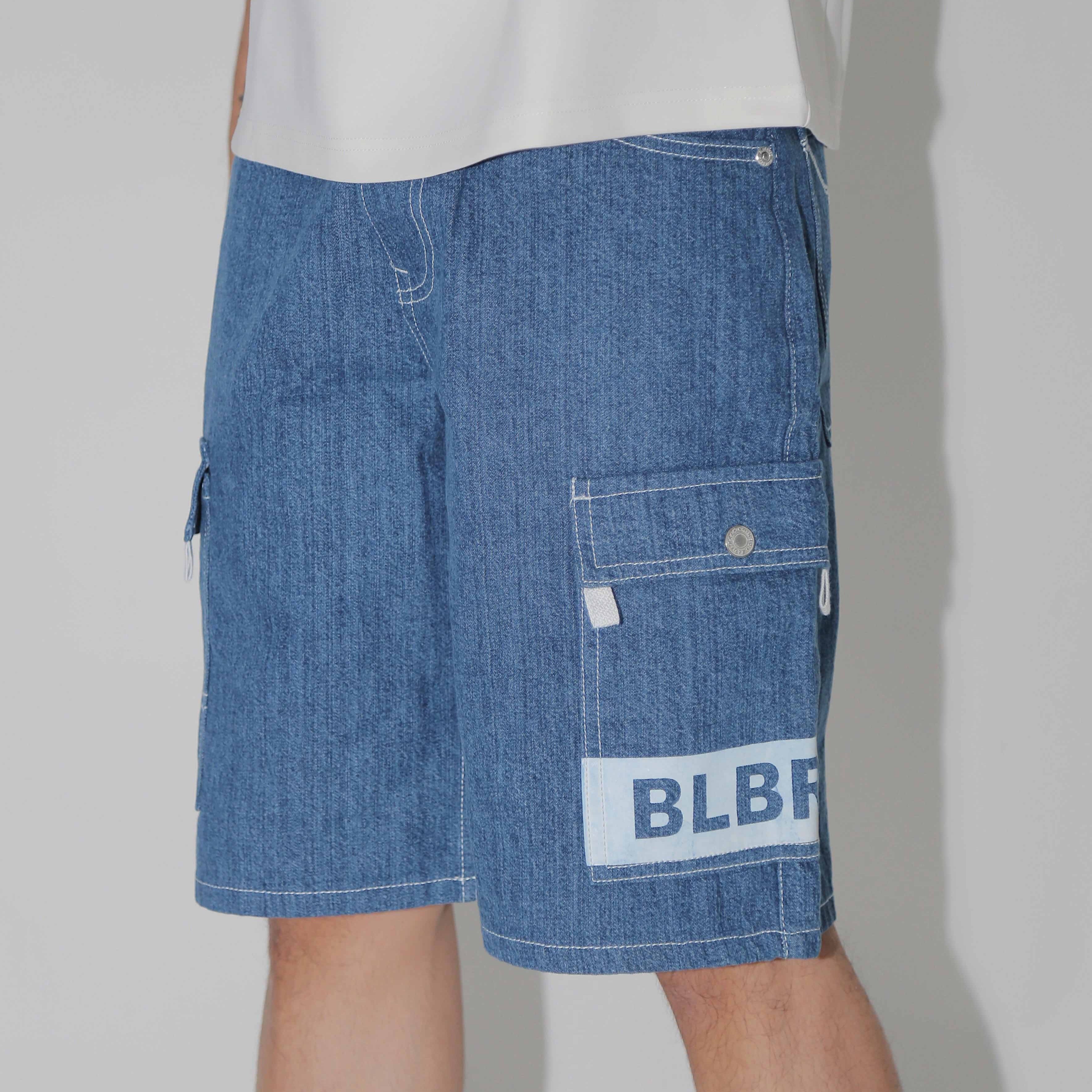 A-LINE DENIM SHORTS