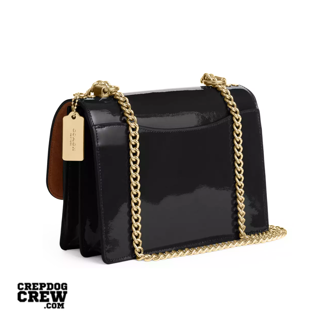 COACH Klare Crossbody Bag In Signature Leather Gold Black
