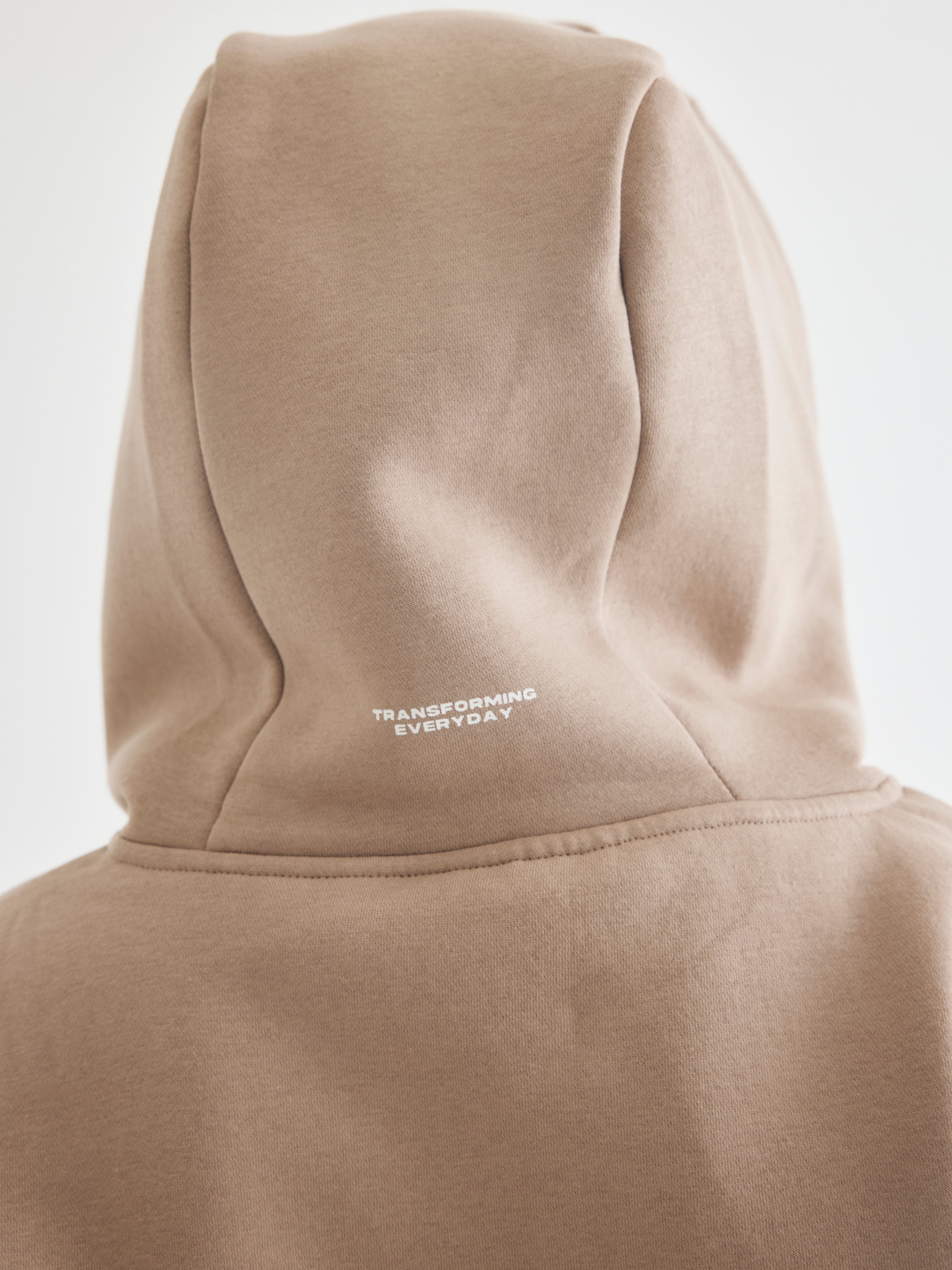 Black and Dusty Coffee Everyday Zipper Hoodie - pack of 2 + Black Sweatpants